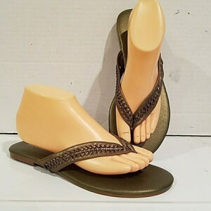 NEW‎ - WOMEN'S EDDIE BAUER LEATHER SANDALS (sz 10)